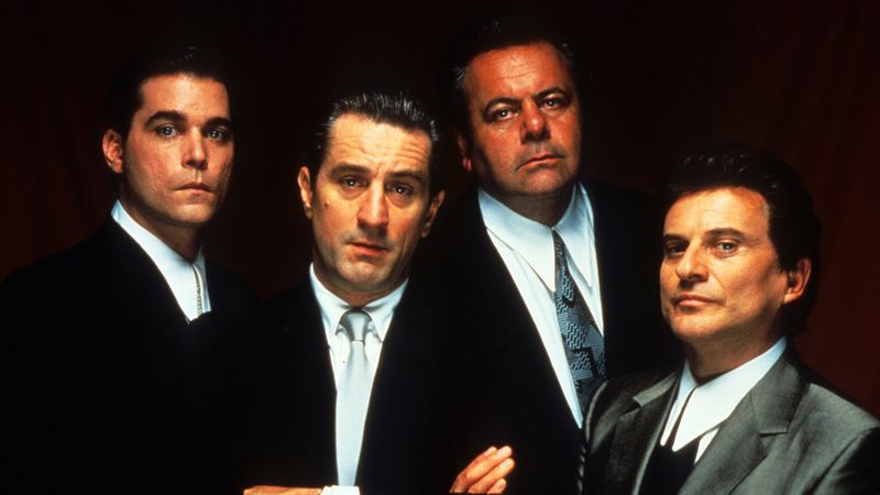 Ray Liotta, Robert De Niro, Paul Sorvino und Joe Pesci, Goodfellas