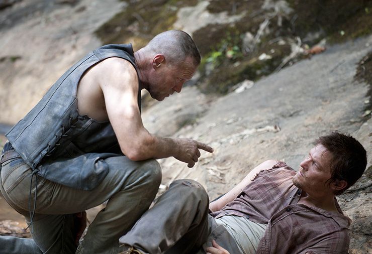 Michael Rooker und Norman Reedus, The Walking Dead