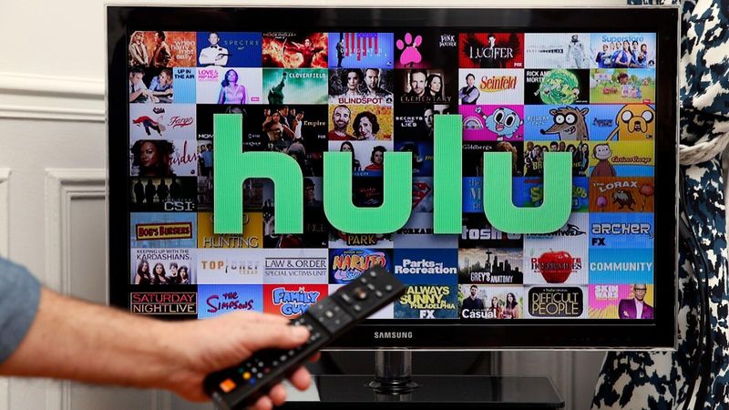 Hulu-Logo im Fernsehen