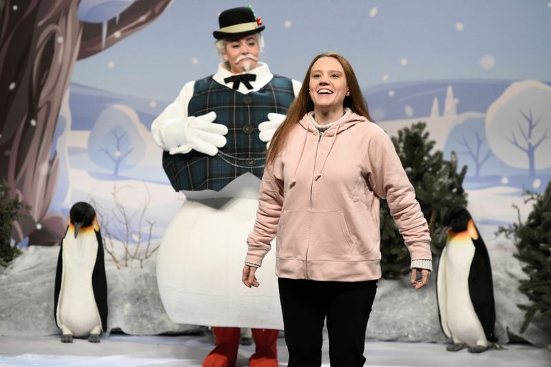Kate McKinnon als Greta Thunberg bei Saturday Night Live